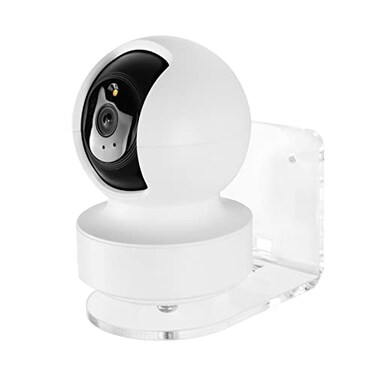 TIUIHU Acrylic wall Mount BracketHolder Compatible with Kasa Indoor PanTilt Smart Security Camera and TPLink Tapo C210C200