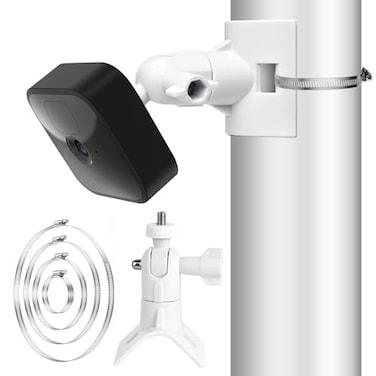 OWOKISO Universal Pole Mount Bracket for Eufy 2 2C 2C Pro 3 3C S220 S230E220 P24 Arlo Pro 4 Pro 3 Pro 2 Arlo Ultra 2 Arlo Essential Spotlight Ring Stick Up CamPro Battery Simplisafe Reolink
