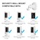 YeDrop Wall Mount Compatible with Stick Up Cam WiredBattery and Indoor Cam HD 1st Gen Security Camera360 Degree Adjustable Mounting Bracket for Camera with 14 Screw Connector 2pcs