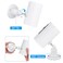 YeDrop Wall Mount Compatible with Stick Up Cam WiredBattery and Indoor Cam HD 1st Gen Security Camera360 Degree Adjustable Mounting Bracket for Camera with 14 Screw Connector 2pcs