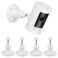 YeDrop Wall Mount Compatible with Stick Up Cam WiredBattery and Indoor Cam HD 1st Gen Security Camera360 Degree Adjustable Mounting Bracket for Camera with 14 Screw Connector 4pcs