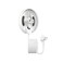 WYZE Wyze Floodlight Cam Plugin Mount for Wyze Floodlight Cameras v1v2Pro Electrical Box with 20ft WeatherResistant Outdoor Power Cable Easy Installation White