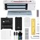 NCLTHS Door Access Control System Kit Set with 1200lbs Electric Magnetic Lock RFID Keypad RemotesDC12V5A Power Supply Push to Exit Button RFID EM ID Card C601200LBS Access Control System Kits