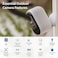 Arlo Essential 2K Cam 2nd Gen Wireless IndoorOutdoor Color Night Vision 2Way Audio Motion Alerts Wide Angle Spotlight White Renewed