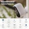 Arlo Essential 2K Cam 2nd Gen Wireless IndoorOutdoor Color Night Vision 2Way Audio Motion Alerts Wide Angle Spotlight White Renewed