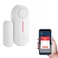 Yasorn eMylo 24G WiFi Door Window Alarm Sensor Tuya APP Remote Control Voice Control Timing ArmDisarm Red Light Alert Easy Install for Dementia Patients HomeApartment Security
