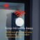 EverNary Window Vibration Alarm 3Pack 125dB Loud UltraSlim AntiTheft Alarm for Door and Window Glass Break Sensor Alert with Adjustable Sensitivity 3 White