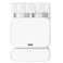 Partywonder Garage Door BracketMount for SimpliSafe Alarm Entry Sensors Quick Installation More Protection for Your Garage Door 1 Pack