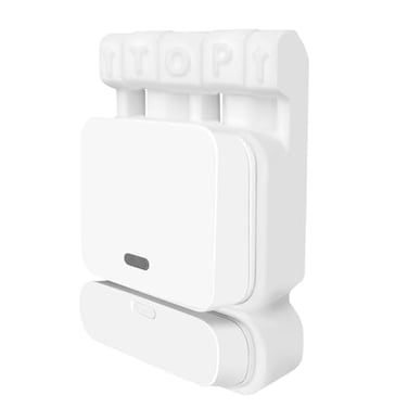 Partywonder Garage Door BracketMount for SimpliSafe Alarm Entry Sensors Quick Installation More Protection for Your Garage Door 1 Pack