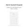 TUGARD Keyboard for WiFi GSM Burglar Alarm SystemSmart Home Alarm System Base Wireless 12 PieceskitDIY Alarm SystemRemoteKeypadCompatible with Alexafor HouseVilla Apartment SecurityWhite