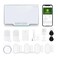 TUGARD Keyboard for WiFi GSM Burglar Alarm SystemSmart Home Alarm System Base Wireless 12 PieceskitDIY Alarm SystemRemoteKeypadCompatible with Alexafor HouseVilla Apartment SecurityWhite