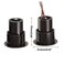 Lagogia RC36 NC Recessed Wired Security Window Door Contact Sensor Alarm Magnetic Reed Switch for Home Security and Burglar Alarm Systems Sets of 3 Brown