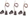 Lagogia RC36 NC Recessed Wired Security Window Door Contact Sensor Alarm Magnetic Reed Switch for Home Security and Burglar Alarm Systems Sets of 3 Brown