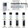 dgyezhao Transparent Plastic Doorbell Rain Cover All Models Waterproof Protector Shield For Ring 12342020ProPro 2 Video Doorbells