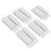 WESUA 5 Pack Surface Mounted NC Magnetic Door Contacts Switch Sensor for Alarm