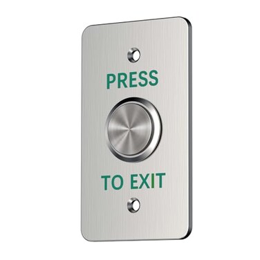 YUHANUS Push to Exit Button for Door Access Control Waterproof Stainless Steel Shell 4 Contact Output 769894490907