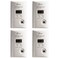Kidde Carbon Monoxide Detector Plug In Wall with 9Volt Battery Backup Digital LED Display 4 Pack