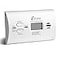 Kidde Carbon Monoxide Detector AA Battery Powered CO Alarm with LEDs TestReset Button Low Battery Indicator Portable