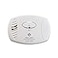First Alert Carbon Monoxide Detector PlugIn Alarm with Battery Backup CO606 White 1Pack