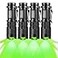 RaySoar 4 Pack Single Mode 150 Yard Green Light Flashlight LED Flashlight with Green Light for Night Observation