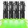 RaySoar 4 Pack Single Mode 150 Yard Green Light Flashlight LED Flashlight with Green Light for Night Observation