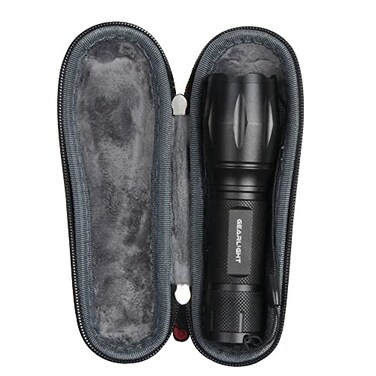 Hermitshell Hard Flashlight Case for GearLight S1000 GearLight S1050 VontHAUSBELL T6 BINWO T6