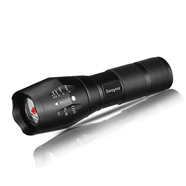 Souyos IR Illuminator FlashlightLED 850nm Infrared FlashlightAdjustable Focus Night Vision Torch Light for Hunting Varmint Coyote Hog Fox Infrared Flashlight