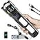 TrixHub Rechargeable Flashlights 990000 High Lumens Super Bright Flash Light Long Range 5000ft 4 Mode with Red LED Flashing Tactical Flashlight High Powered Flashlight High Beam for Home Emergency Cam