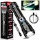 MOREVAC Rechargeable Tactical Flashlights High LumensSuper Bright LED FlashlightPowerful Flash Light with 5 ModesWaterproofPower Handheld Flashlight for EmergencyCampingHurricaneHiking