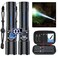 Banral Flashlights High Lumens Rechargeable Super Bright Tactical LED Flash Light DimmableMemory Function Powerful Waterproof Flashlight for Camping6 ModesZoomableLCD Display 2 Black