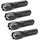 LETMY LED Tactical Flashlight S2000 4 Pack High Lumens Zoomable 5 Modes Waterproof Handheld LED Flashlight Best Camping Outdoor Emergency Everyday Flashlights