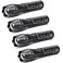 LETMY LED Tactical Flashlight S2000 4 Pack High Lumens Zoomable 5 Modes Waterproof Handheld LED Flashlight Best Camping Outdoor Emergency Everyday Flashlights