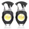 MAKDAK 4PC Keychain Flashlight Rechargeable Cob Keychain Work Light 7 Modes High Lumen Flashlights for EDC Camping Tent Light Emergencies HikingCar RepairingPower OutragePet Walking