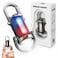 Ciwuzxs Keychain Flashlights Rechargeable 800 Lumens EDC Mini Flashlights AllMetal Body COB Keychain Light Bright Small flashlights Powerful for Work Walking Searching and HikingBlack