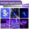 COSOOS UV Flashlight Black Light Mini Pen Light with 395nm Ultraviolet Blacklight Waterproof Pet Urine Detector Light for DogCat Dry Stains Resin Curing Bed Bug