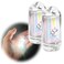 DOKeep USB Mini LED Lanterns 2 Pack Waterproof EDC Keychain LED Flashlight for Camping Rechargeable Battery Stick Light Maglite Hockey Dog Collar Flashlight for Nighttime Shift 2Pack White
