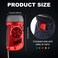 Droutti 20 Pcs Hand Crank Flashlight 3 LED Torch Mini Lamp Translucent Case NoBattery Flashlight Handpress Powerful Emergency Light Safety Tool for Camping Hiking Emergency Survival Outdoor Sports