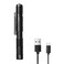 ELFGO Rechargeable Pen Light Flashlight Zoomable LED Penlight Flashlight 3 Modes 350 Lumens Pocket Size Clip Flash Light Small Mini Handheld Slim Pen Light for Nurse Inspection Repair Emergency