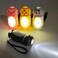 Hilngav 4 Pack Small Mini LED Flashlights for Kids Toddlers Cute Small Animal Flashlight 2 in 1 Flashlight Camping Lantern Flashlights Christmas Gift Stocking Stuffers for Girls Boys Party Favors