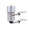 JOMITOP 18V LED Flashlight Bulb Upgrade for 624V Bulb Replacement