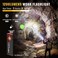 lexall Flashlight 1200 Lumens Mini Magnetic Flat EDC Flashlight with Clip 1200mAh Rechargeable Portable UltraLight Bright Waterproof Pocket Light for Working Camping Repairing Emergencies
