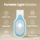 salipt Light for Nurses Flashlight Clip on Flashlight for Night Safety Care Night Light HandsFree Strong Magnetic Grab Clothes Suitable for Walking Running Sports Outdoor Emergency Torches Super Brigh
