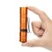 PIOOCAN Rechargeable Flashlights 1200 Lumens EDC Flashlight AA Pocket Flashlight High Lumens with Clip Super Bright Small Flashlights 4 Modes Flash Light for Camping Home and Emergencies Orange