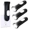 ROSSEX 4 in 1 Emergency Lights for Home Power Failure 3 Pcs Rechargeable LED Flashlight Plug in Wall Automatic TurnOn Power Outage Night Light Flashlight for Hurricane Preparedness Items Black