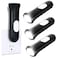 ROSSEX 4 in 1 Emergency Lights for Home Power Failure 3 Pcs Rechargeable LED Flashlight Plug in Wall Automatic TurnOn Power Outage Night Light Flashlight for Hurricane Preparedness Items Black