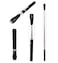 WIROJ BlueSunshine Portable 3 x LED Telescopic Flexible Extensible Led Flashlights Torch Magnetic Head Pick Up Tool Flash Light Lamp Max Length 22 Inch 4 x LR44 Batteries Included Silver