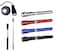 WIROJ BlueSunshine Portable 3 x LED Telescopic Flexible Extensible Led Flashlights Torch Magnetic Head Pick Up Tool Flash Light Lamp Max Length 22 Inch 4 x LR44 Batteries Included Silver