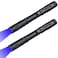 WONDSUNSON 2 x Blue Light Penlight Pen Type Flashlight One Mode Blue Light LED Torch for Camping Hiking Fishing Hunting Animal Protecting Night Vision