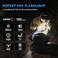 WUBEN E7 1800 Lumen Rechargeable Mini Flashlight with Magnet Super Bright 6 Modes Khaki EDC Flashlight TypC Rechargeable LED IP68 Pocket Flashlight for Headlamp Use Rescue Camping