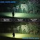 WUBEN E7 1800 Lumen Rechargeable Mini Flashlight with Magnet Super Bright 6 Modes Khaki EDC Flashlight TypC Rechargeable LED IP68 Pocket Flashlight for Headlamp Use Rescue Camping